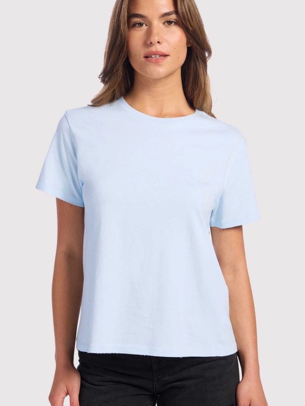 Nuuds everyday tee in light blue
